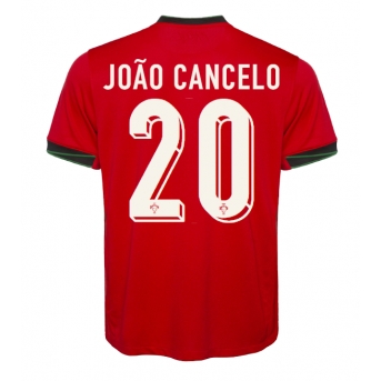 Portogallo Joao Cancelo #20 Maglia Gara Casa Repliche Europei 2024